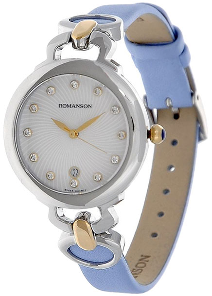 Romanson Romanson RN 2622 LC(WH)BU romanson женские наручные часы rn0391ql1gas1g