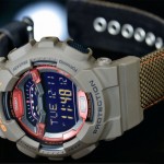 Обзор часов Casio G-Shock GLS-100: белые и хаки.