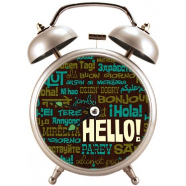 Будильник Shot Hello