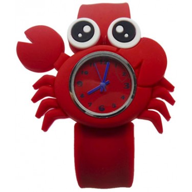 Детские наручные часы Slap on watch Cartoon-Krab