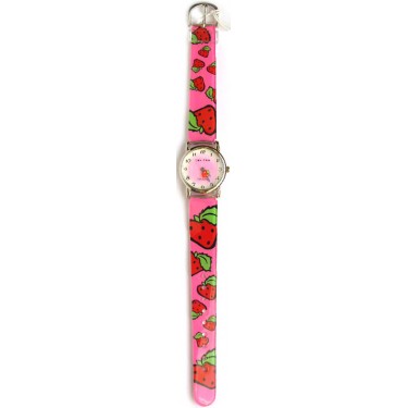 Детские наручные часы Тик-Так H101-1 розовая клубника