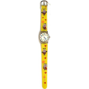 Детские наручные часы Тик-Так H101-1 желтые бож коровки