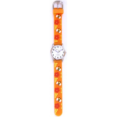 Детские наручные часы Тик-Так H101-2 оранжевые пчелы