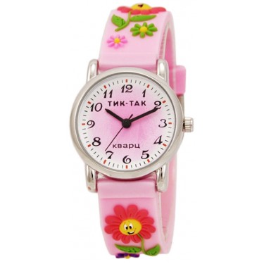 Детские наручные часы Тик-Так H101-2 цветочки