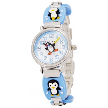 Детские наручные часы Тик-Так H108-3 пингвины