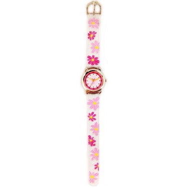Детские наручные часы Тик-Так H113-1 розовые цветы