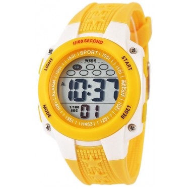 Детские наручные часы Тик-Так Н453 желтые