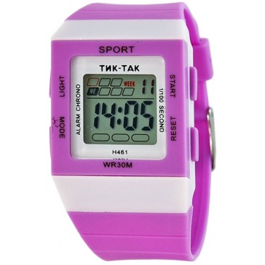 Детские наручные часы Тик-Так Н461 фиолетовые