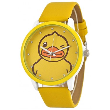 Детские наручные часы Тик-Так Н502 Желтый кор/желт. рем