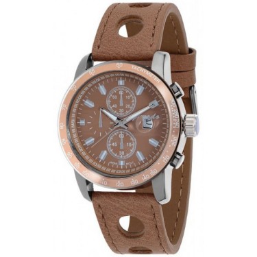 Мужские часы Guardo 0702.1.8 светло-коричневый