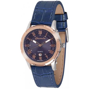 Мужские часы Guardo 10425.1.8 тёмно-синий