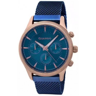 Мужские часы Guardo 11102-4 голубой