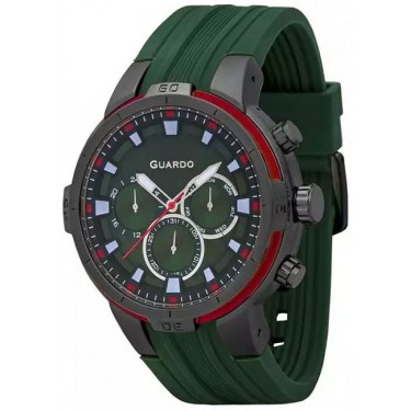 Мужские часы Guardo 11149-6 зелёный