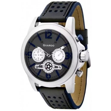 Мужские часы Guardo 11177-7 серый
