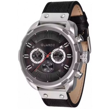 Мужские часы Guardo 11179-1 чёрный