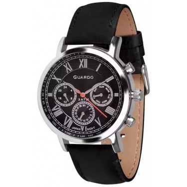 Мужские часы Guardo 11450-1 чёрный