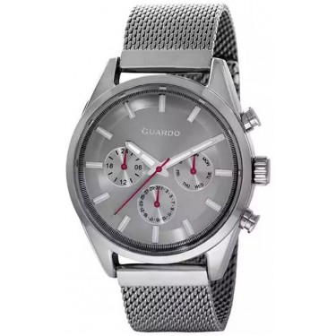 Мужские часы Guardo 11661-1 серый