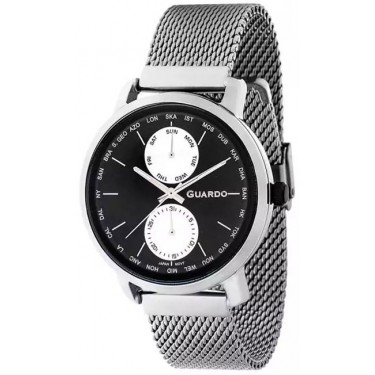 Мужские часы Guardo 11897-1 чёрный