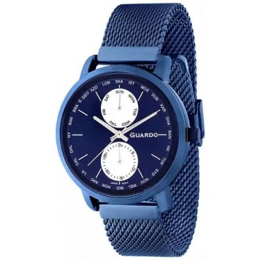 Мужские часы Guardo 11897-7 синий