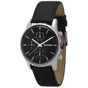 Мужские часы Guardo 12009-1 чёрный