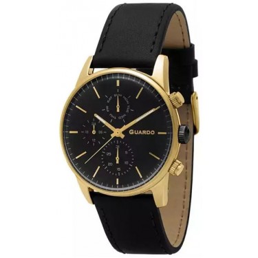 Мужские часы Guardo 12009-2 чёрный