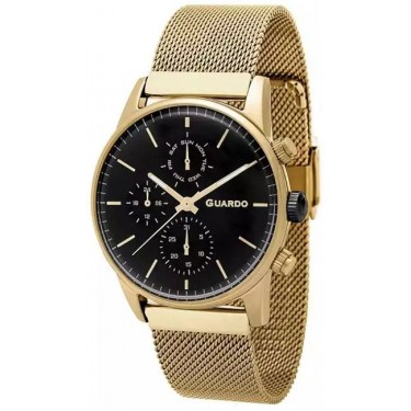 Мужские часы Guardo 12009(1)-2 чёрный