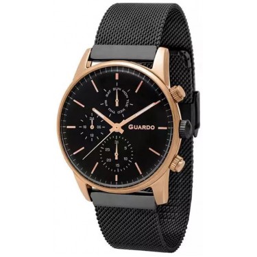 Мужские часы Guardo 12009(1)-3 чёрный