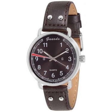 Мужские часы Guardo 1256.1 коричневый