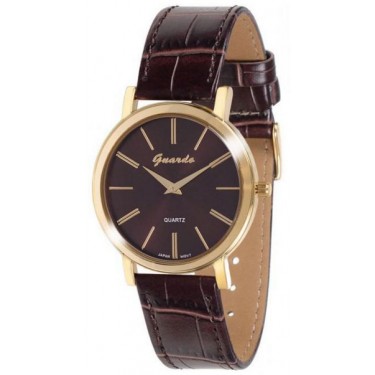 Мужские часы Guardo 2985(1).6 коричневый
