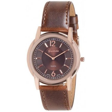 Мужские часы Guardo 6889.8 коричневый