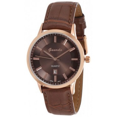 Мужские часы Guardo 8185.8 коричневый