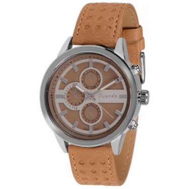 Мужские часы Guardo 9722.1 светло-коричневый