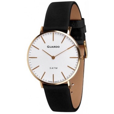 Мужские часы Guardo Premium 11014.6 белый