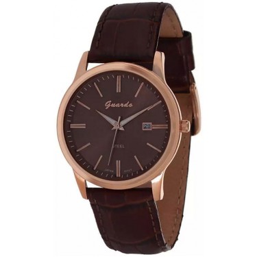 Мужские часы Guardo S00547A.8 коричневый