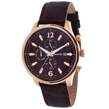 Мужские часы Guardo S01032A.8 коричневый