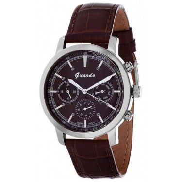Мужские часы Guardo S01035A.1 коричневый