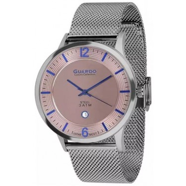 Мужские часы Guardo S01254.10 серый
