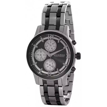 Мужские часы Guardo S01540-2.1.5 чёрный