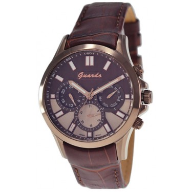 Мужские часы Guardo S08071A.4 коричневый