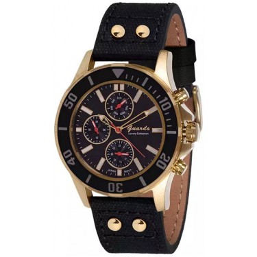 Мужские часы Guardo S1043-3.6 чёрный