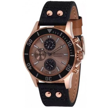 Мужские часы Guardo S1043-4.8 розовый