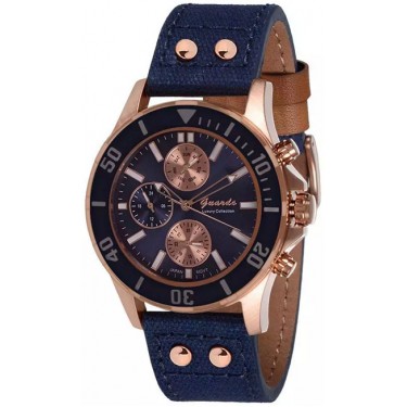 Мужские часы Guardo S1043-5.8 синий