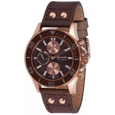 Мужские часы Guardo S1043.8 коричневый