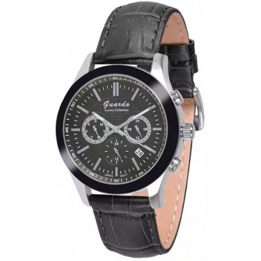Мужские часы Guardo S1076.1.5 чёрный