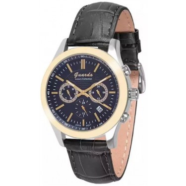 Мужские часы Guardo S1076.1.6 чёрный