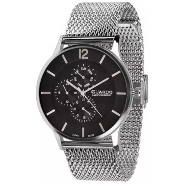 Мужские часы Guardo S1253.1 чёрный