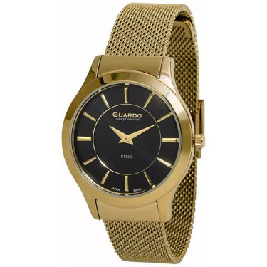 Мужские часы Guardo S1370-2.6 чёрный