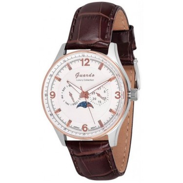 Мужские часы Guardo S1394.1.8 белый