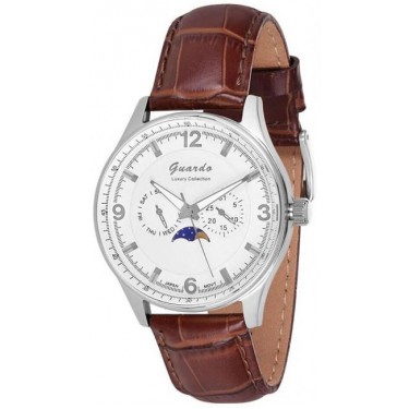 Мужские часы Guardo S1394.1 белый