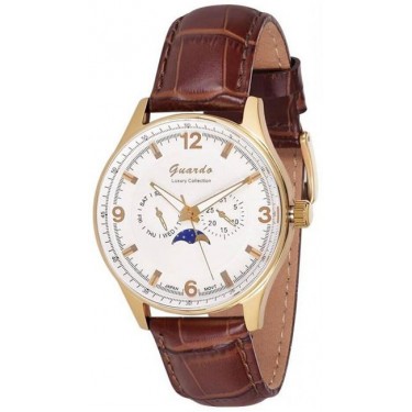 Мужские часы Guardo S1394.6 белый